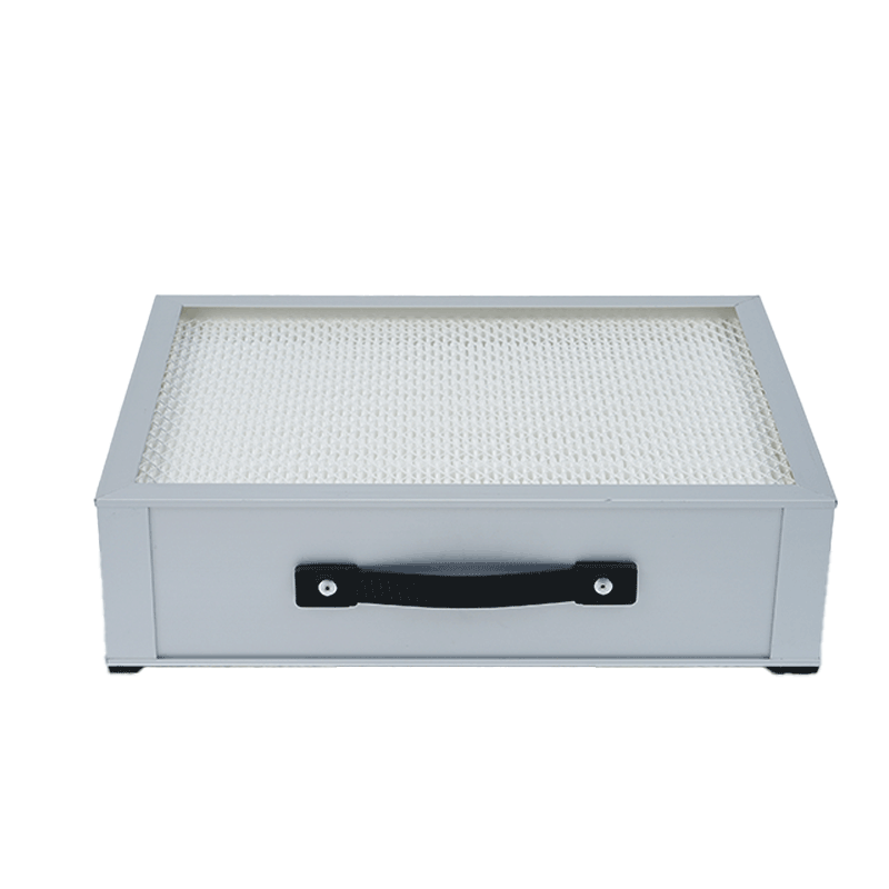 Galvanised Frame Industrial HEPA Filter PM2.5 Custom For Commercial AC