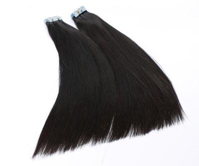 10A Grade Tape In Human Hair Extensions , Unprocessed Brazilian Tape In Hair Extensions