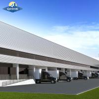 Entrepôt de bâtiment en acier modulaire préfabriqué imperméable à l'eau et au feu