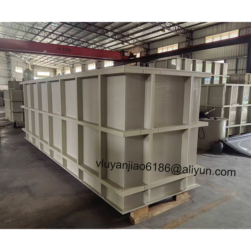 High-Performance PP Rinsing Electroplating Tanks Designed For Efficient Rinsing, Cleaning, And Chemical Treatment Processes Across Various Industries.