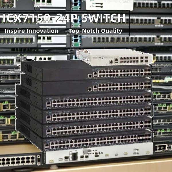 VLAN Support with Ruckus ICX 7150 24-Port PoE Switch and 2x10 GBE Uplinks Affordable