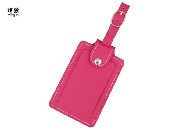 Customizable Luggage Name Tags Leather Travel Trip Using Lightweight