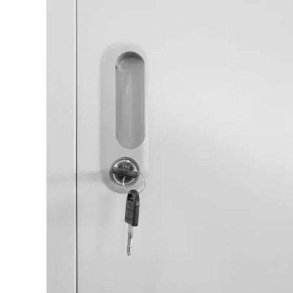 Защита от коррозии шкафчиков металла двери шкафчиков 4 офиса современного стиля стальная