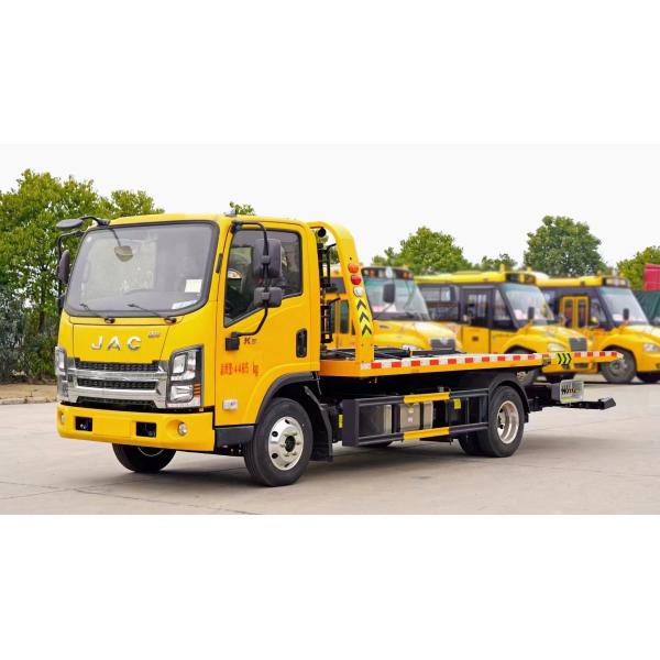 Flatbed Truck 5 Tons Tilting Pallet Trailer for Sale