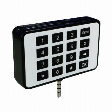 Pinpad Smart Card Mobile Card Reader ISO7816 Card Reader  Emv Card Reader Audio Jack