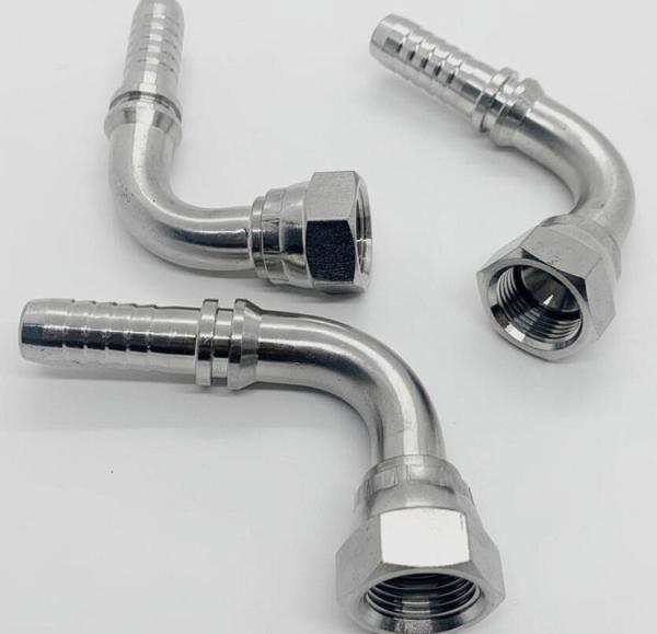 26791 Jic Fittings Vacuum Pipe Bend Jic Female Thread Hose Fitting Hydraulic Gasoline