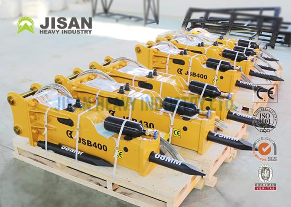 Ce Certified Hydraulic Rock Hammer Vibro 42 Crmo Chisel Material