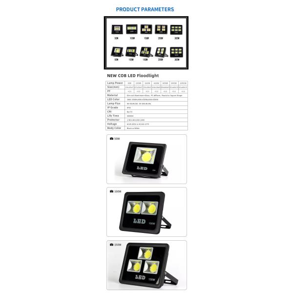 Ultra Bright Yard AC Led Flood Light 200W 2200k Ip66