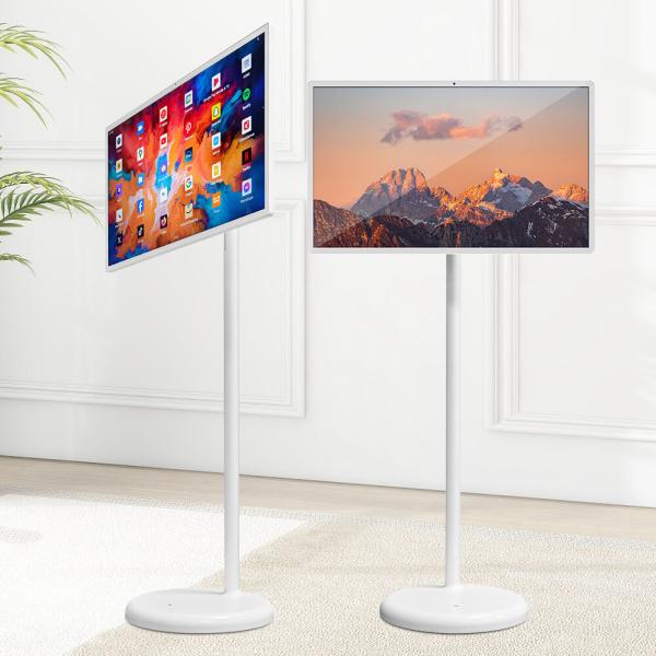 21.5Inch RK3588 Stand By Me Movable Touch Screen Monitor Floor Standing Android Wireless Portable Smart Tv For Home