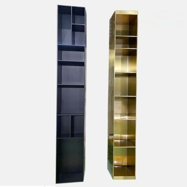 Gold Stainless Metal Decor Shelf Decorative Wall Shelves For Living Room