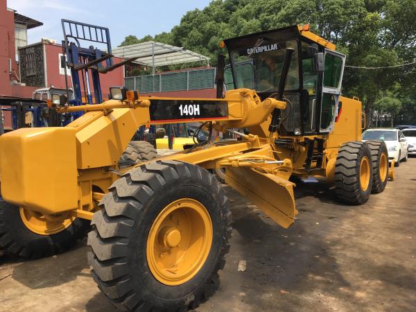 Used CAT 140H 140G 120H Motor Graders , Used 140 Cheap Japanese Grader , Secondhand Grader 140H