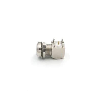 Security Push Pull EPS Coaxial Cable Connector 00S Series For PCB Mounting