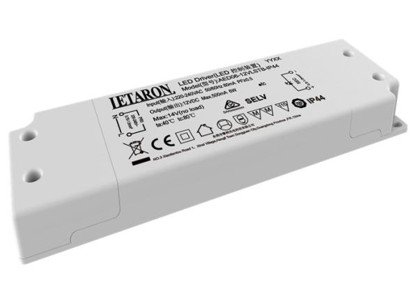 CE Certified Slim Waterproof LED Driver For Backlit Mirror Intelligent Lighting