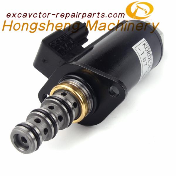 Proportional Excavator Solenoid Valve Kobelco SK100 SK120 YB35V00005F1 30C50-107