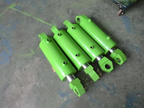 high quality hydraulic cylinder piston cylinder customized bore and rod,color hydraulic cylinder supplier