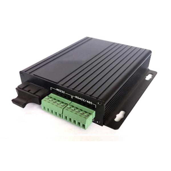 Industrial RS232 / RS422 / RS485 Serial To Fiber Converter