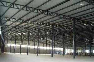 As construções de aço industriais agrícolas do período largo iluminam a construç