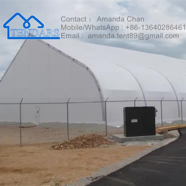 Alumínio de liga Aeroporto Aeronaves Hangar Tenda Industrial Impermeável Tenda de armazenamento Marquue