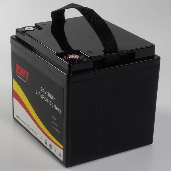 Fabricação de bateria Li-Fepo4 24V 30AH para robô de inspeção de drenagem de tubulação