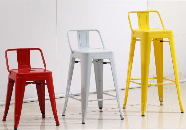 YLX-1105 Aluminium/Steel Loft Style Low Middle High Leg Dining Bar Chair