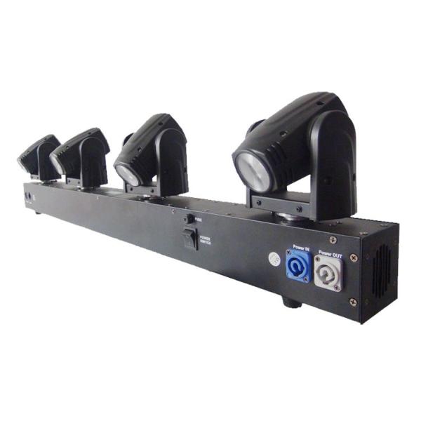 4 Head RGBW 4in1/White LED Linear Pocket Beam Moving Head Bar Disco Lights