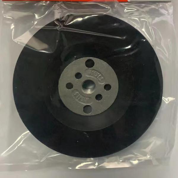 Angle Grinder 115mm Backing Pad with Rotary Resin Fiber Sanding Disc Sample Provided