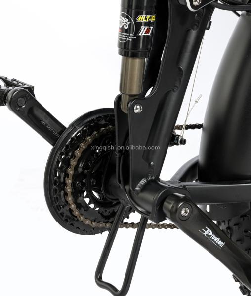 Latest 1000W 48V 16AH Folding Electric Mountain Bike Full Suspension