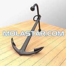 Galvanized Black Painted Stock Anchors Admirality Anchor Stock Anchor  Easy Handling Steel Anchor For Marine