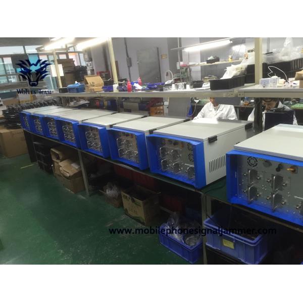 GSM WiFi 2.4G 5.8G Anti Drone Jammers 1000M Jamming Range 100-240VAC Power Supply