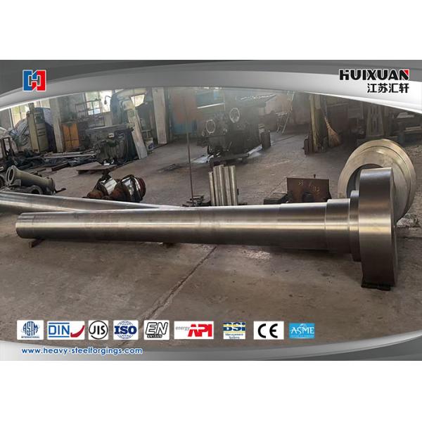 Forgeage en acier allié 25Cr2Ni4MoV,34CrNiMo6 Arbre marin, arbre intermédiaire de navire