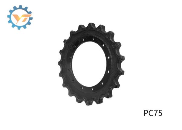 20CrMnTi excavatrice en acier de moulage Undercarriage Sprocket