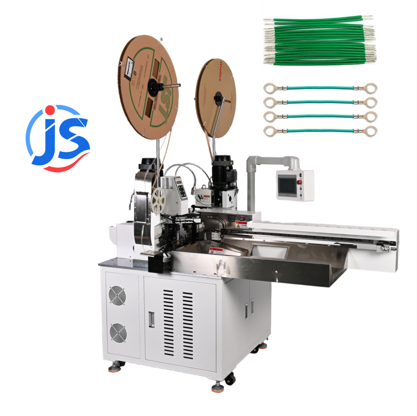 Servo Drive Automatic Soldering Machine Touch Screen Wire Stripping And Twisting Machine