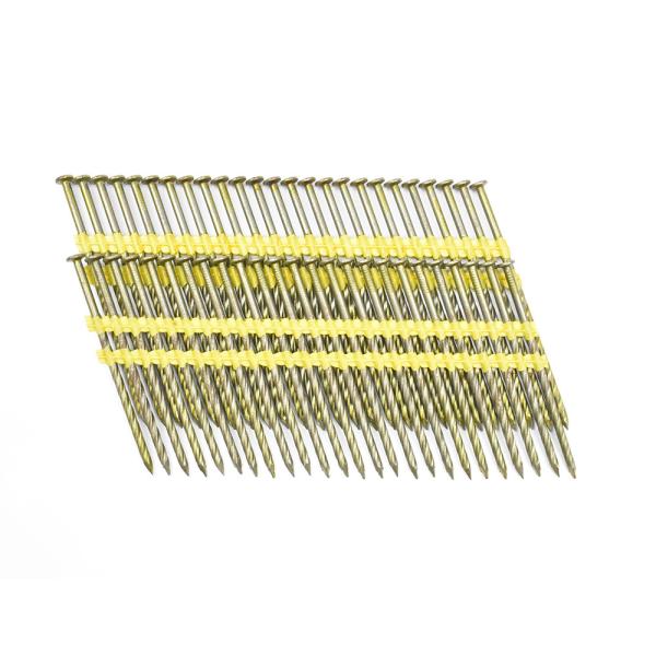 Ring Shank Galvanized Plastic Strip Nails For Building Cinstruction 2-Inch by .113-Inch
