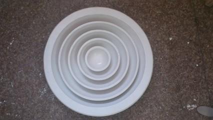 Round Ceiling Diffuser Cold Air Return Vent Covers Internal Air Vent Covers