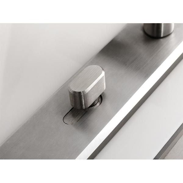 Fermetures de porte extérieures en acier inoxydable