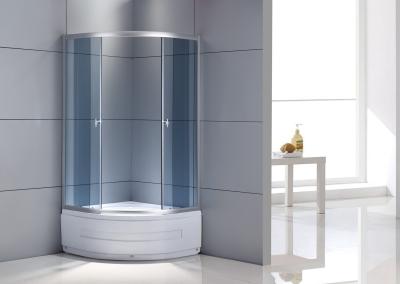 cerco deslizante Frameless do chuveiro de 800×800×2000mm