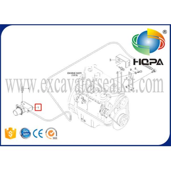 21EN-32370 Excavator Engine Parts Throttle Motor R180LC-9S R180W-9S R160LC-9S R170W-9S