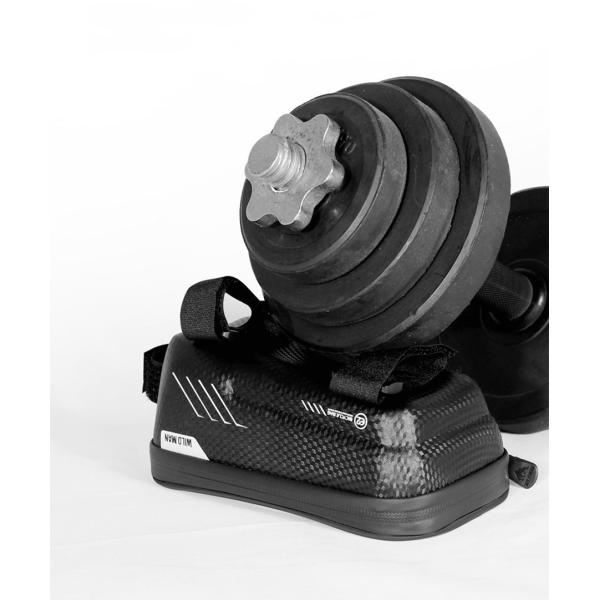 Front Tube Frame Bike Bicycle Handlebar Bag with 1L Capacity Waterproof Phone Mount