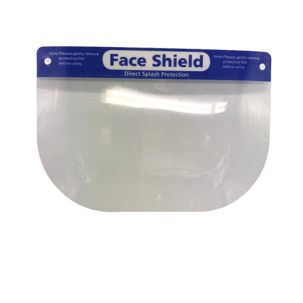 Multi - Purpose Surgical Face Shields Stock Full Cover 0.18mm Material Thickness