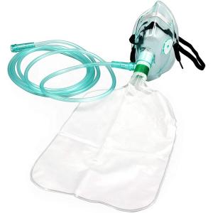 HFNC High Flow Oxygen Face Mask , 1000ml Non Rebreather Tracheal Oxygen Mask