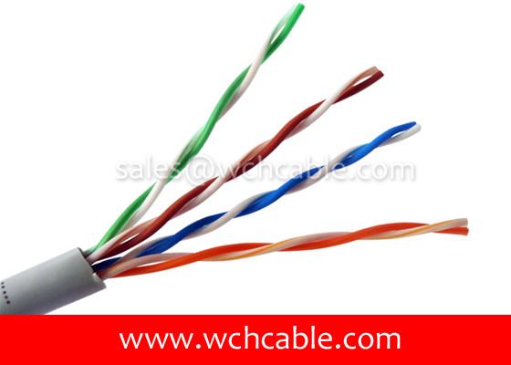 UL Lan Cable Cat5e UTP Solid 24AWG 4Pairs OD5.2mm RoHS Compliant & Halogen Free