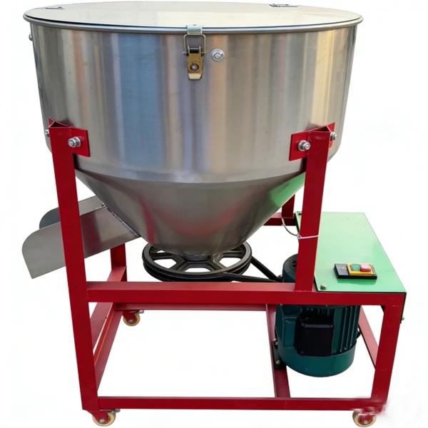 300 - 500kg/h Industrial Grain Mixer Stainless Steel High Capacity Animal Feed Blender