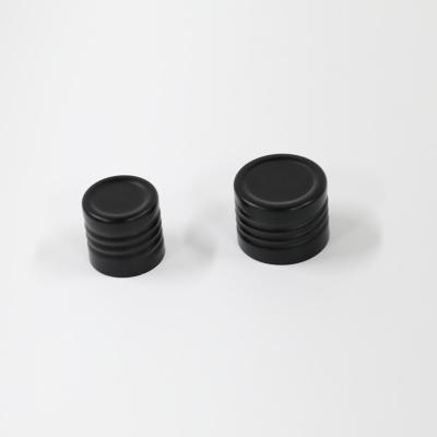 Small Cosmetic Bottle Cap / Metal Screw Caps Non Spill Long Using Life