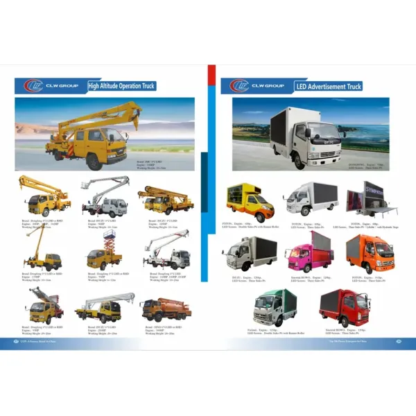 4x4 ISUZU 33m Aerial Platform Truck  For Elevated Work