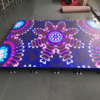 Outdoor High Brightness Epistar Chip LED Dance Floor with Glowing Lighting Effect 20W Power Consumption and 220V Voltage