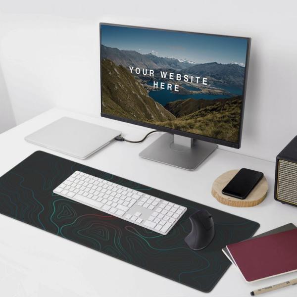 CMYK Sublimation Printing Xxl 400X900 Mouse Pad for Laptop Keyboard Smooth Surface