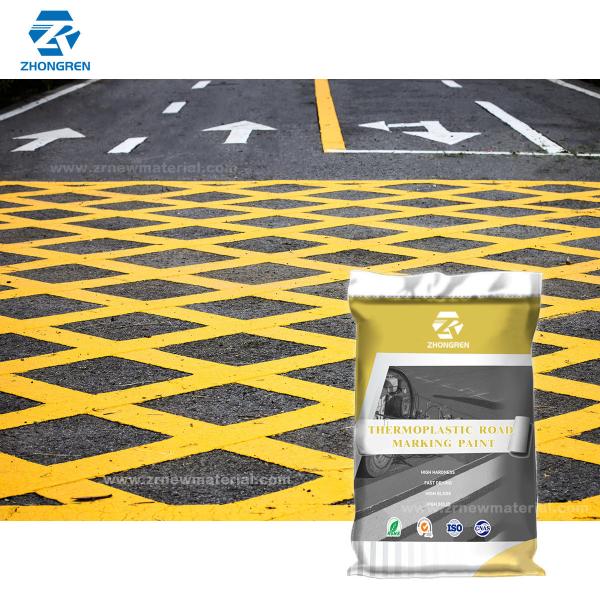 Strong Adhesion Thermoplastic Road Paint For Improved Road Safety And Durability