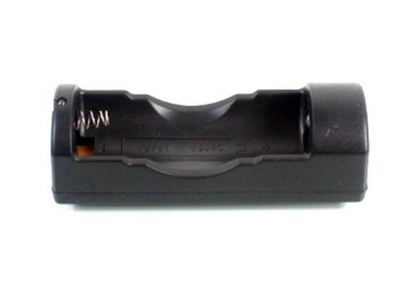Balck 18650 26650 Battery Charger , 3.5mm Lithium Two Battery Chargers