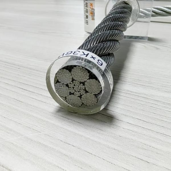 Cordel de aço de 12 mm e 30 mm para guindaste