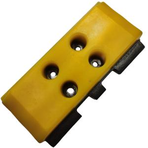 150821 Polyurethane Track Pad For Milling Machine W2000